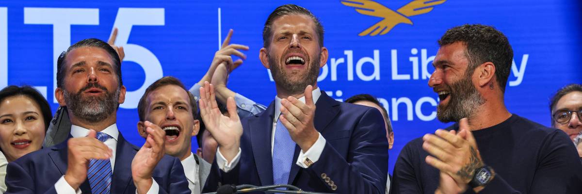 Trump Crypto Company Rings Nasdaq Opening Bell After $1.5B Deal
