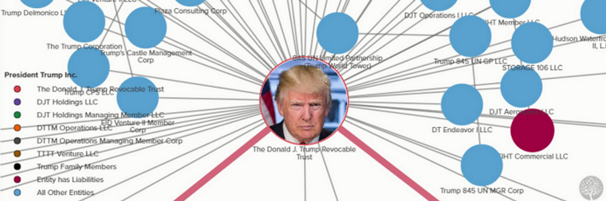 'Toxic to Democracy': New Project Reveals Corrupting Web of Trump Empire