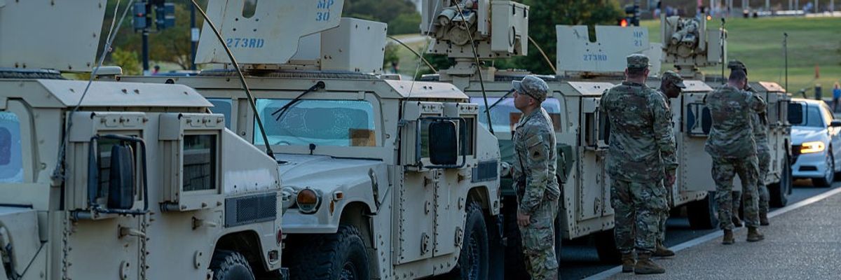 Trump Increases Federal Law Enforcement Presence, Deploys National Guard In Nation's Capital