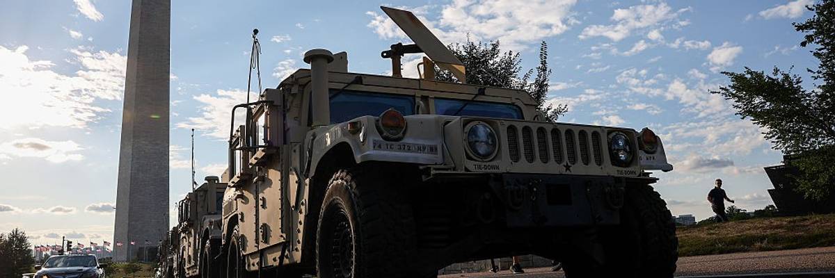 Trump Increases Federal Law Enforcement Presence, Deploys National Guard In Nation's Capital