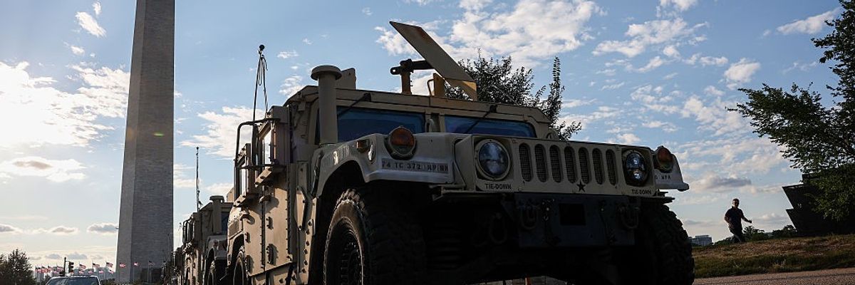 Trump Increases Federal Law Enforcement Presence, Deploys National Guard In Nation's Capital