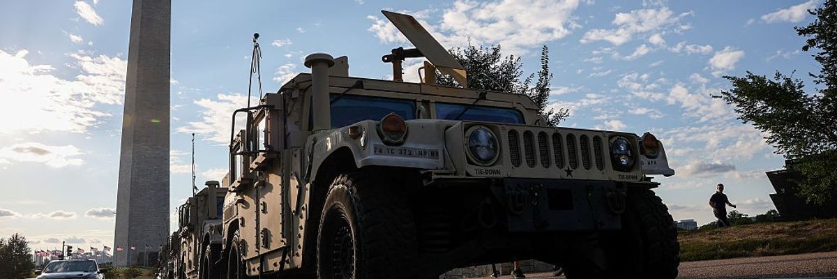 Trump Increases Federal Law Enforcement Presence, Deploys National Guard In Nation's Capital