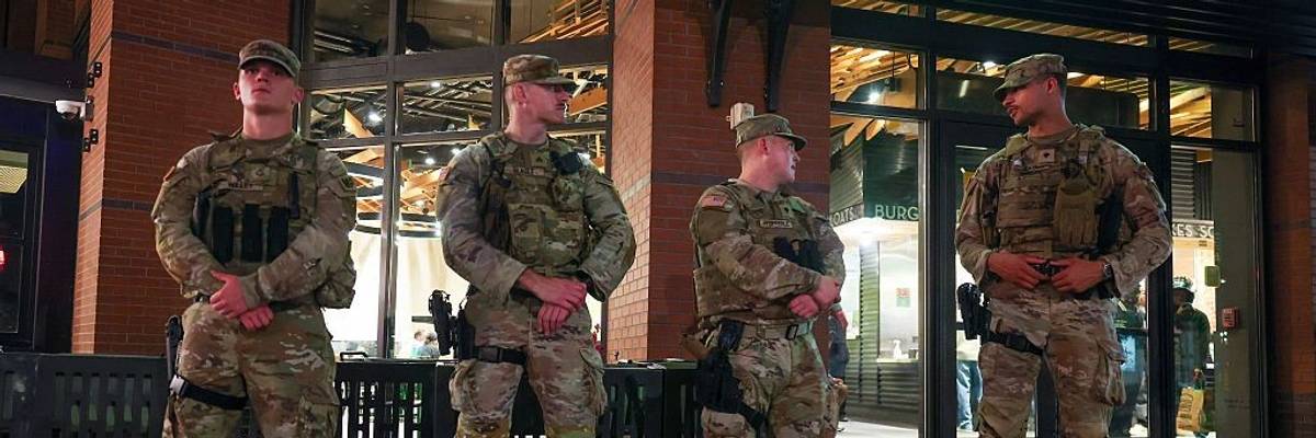 Trump Increases Federal Law Enforcement Presence, Deploys National Guard In Nation's Capital