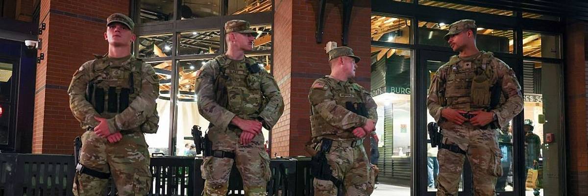 Trump Increases Federal Law Enforcement Presence, Deploys National Guard In Nation's Capital