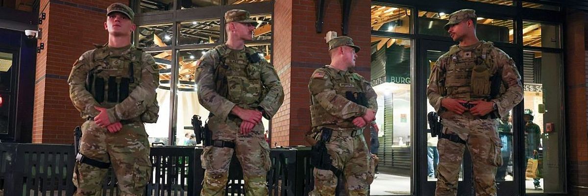 Trump Increases Federal Law Enforcement Presence, Deploys National Guard In Nation's Capital