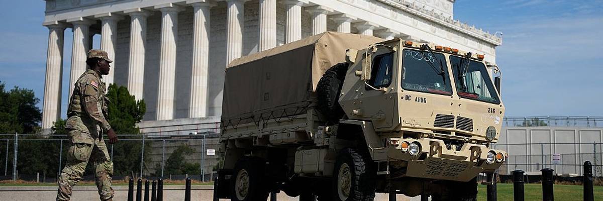 Trump Increases Federal Law Enforcement Presence, Deploys National Guard In Nation's Capital