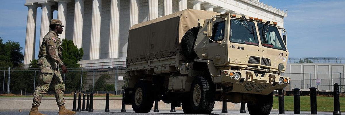 Trump Increases Federal Law Enforcement Presence, Deploys National Guard In Nation's Capital