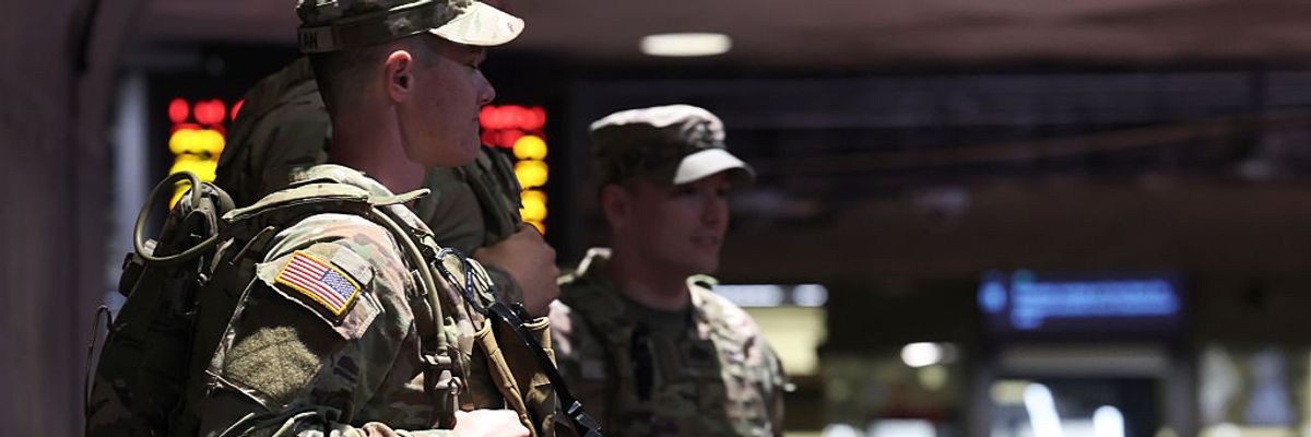 Trump Increases Federal Law Enforcement Presence, Deploys National Guard In Nation's Capital