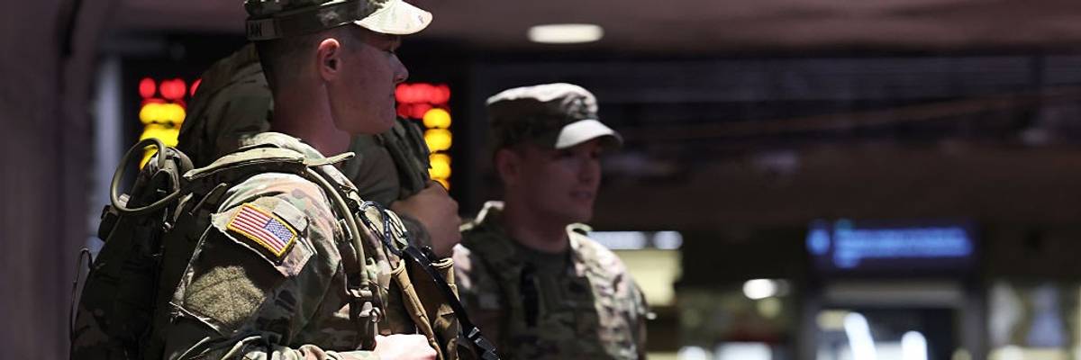 Trump Increases Federal Law Enforcement Presence, Deploys National Guard In Nation's Capital