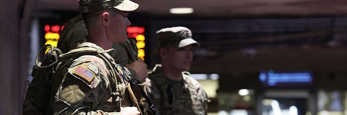 Trump Increases Federal Law Enforcement Presence, Deploys National Guard In Nation's Capital