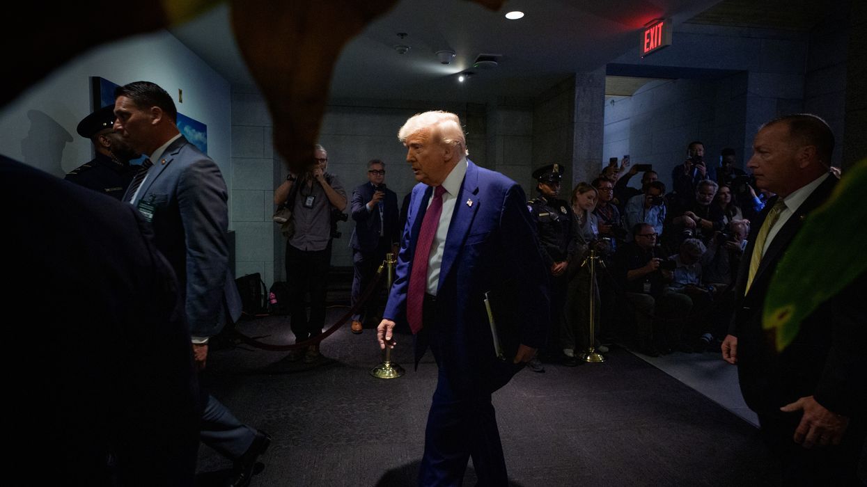 Trump meets with House Republicans.