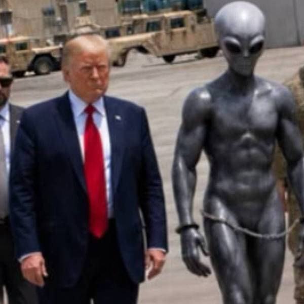 Trump personally arresting aliens.