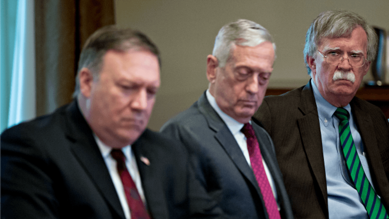 Who's Running John Bolton to Start a War With Iran? He Worried Even Mad Dog Mattis