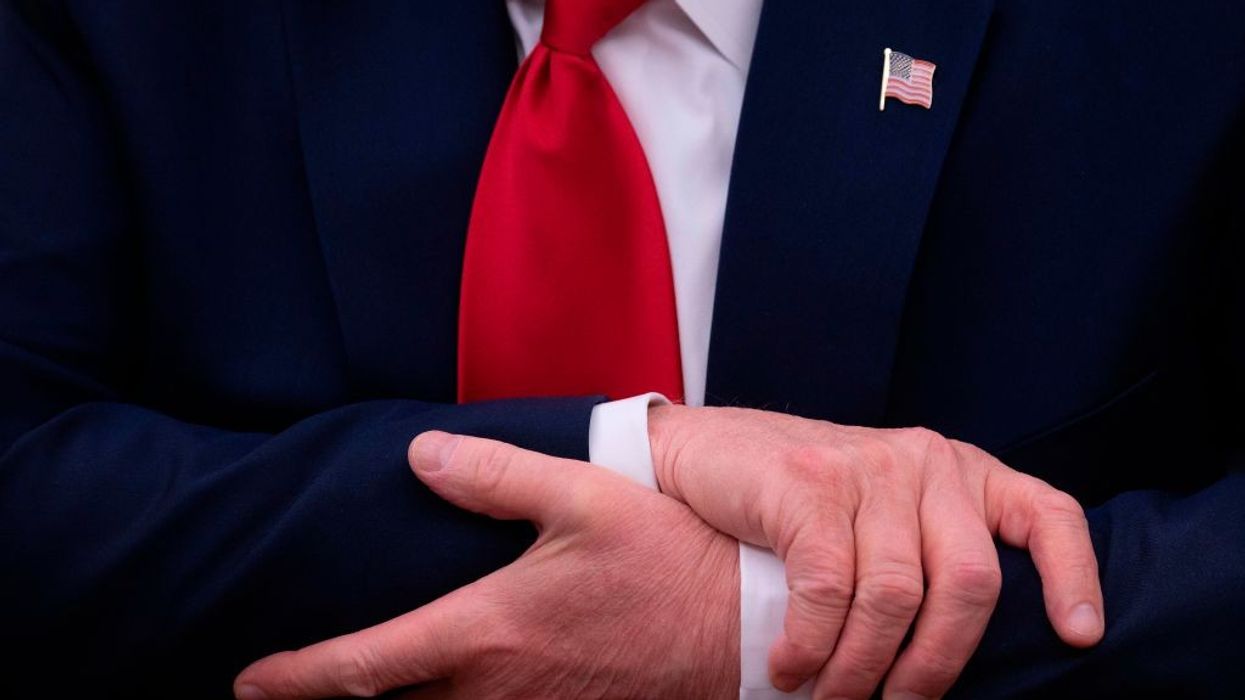 Trump's hands