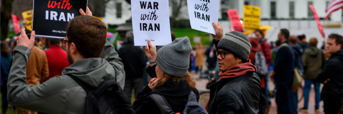 No to Disastrous War With Iran