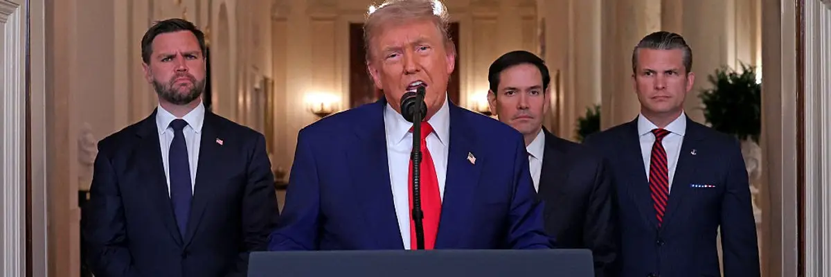 Trump speaks about Iran attacks