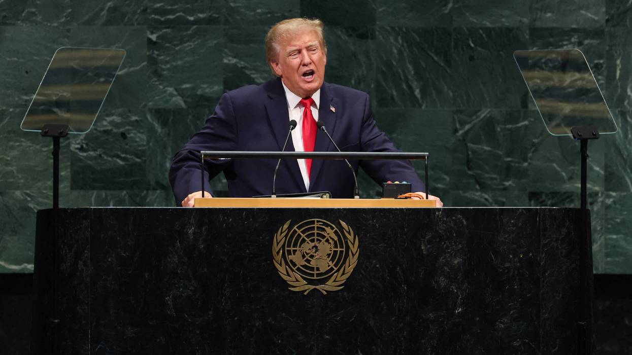 Trump speaks at the UN