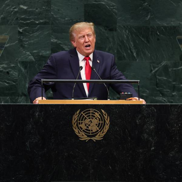 Trump speaks at the UN