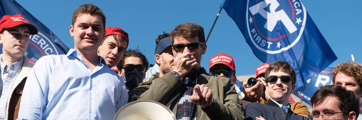 Trump Supporters, Far-right Extremists Rally In Washington DC For 'Million MAGA March'