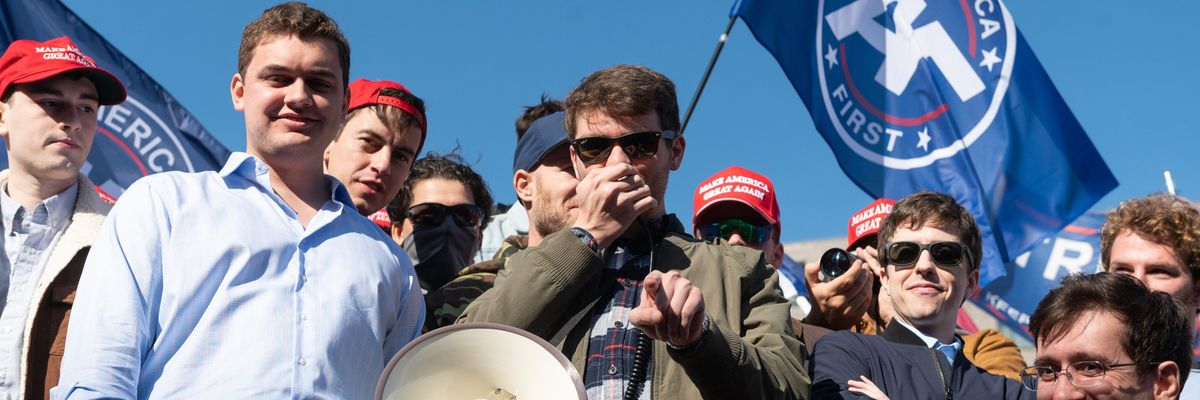 Trump Supporters, Far-right Extremists Rally In Washington DC For 'Million MAGA March'