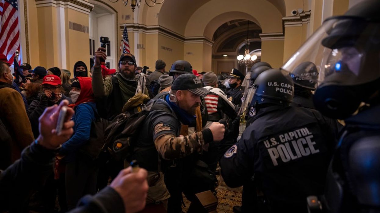 Trump Supporters Hold "Stop The Steal" Rally In DC Amid Ratification Of Presidential Election