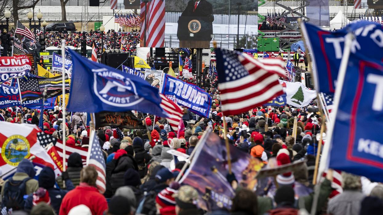 Trump Supporters Hold "Stop The Steal" Rally In DC Amid Ratification Of Presidential Election