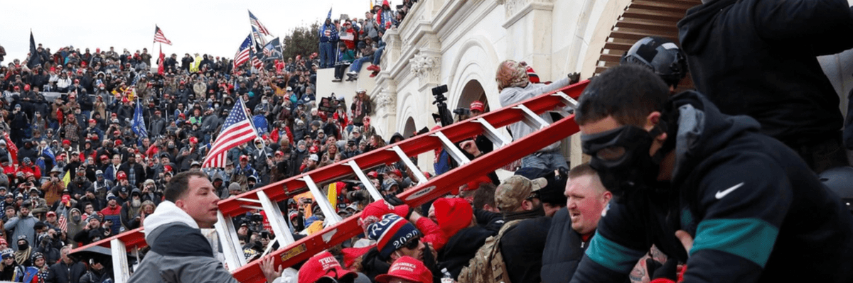Trump supporters storm the U.S. Capitol on January 6