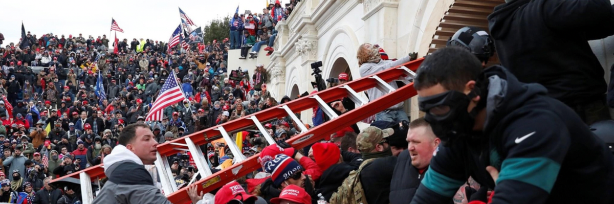 Trump supporters storm the U.S. Capitol on January 6