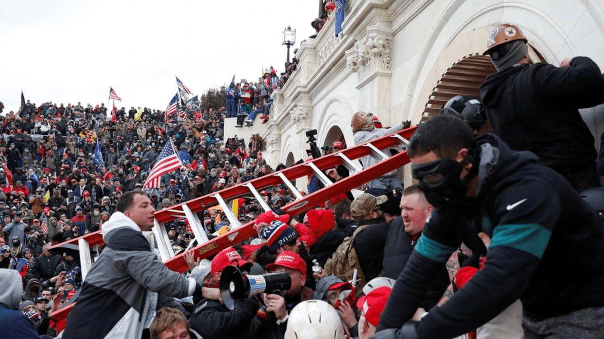 Trump supporters storm the U.S. Capitol on January 6
