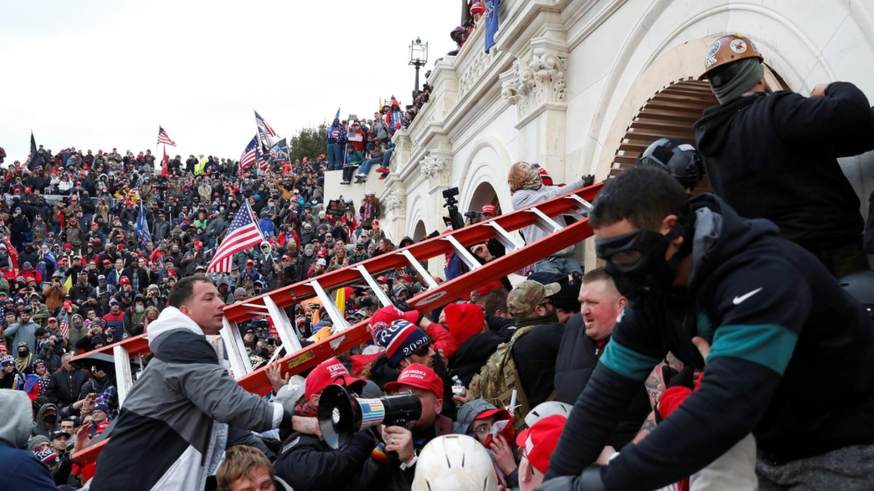 Trump supporters storm the U.S. Capitol on January 6