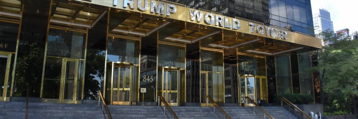 President Accused of 'Another Blatant Violation' of Constitution Over Reports Foreign Officials Rented Luxury Condos From Trump