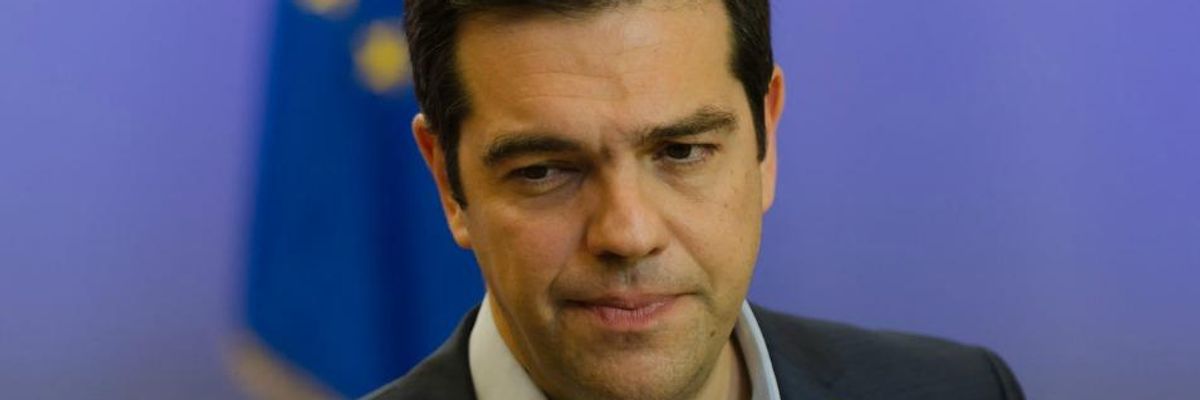 Under Pressure from Europe, Tsipras Tries to Sell 'Unviable' Austerity Deal to Syriza