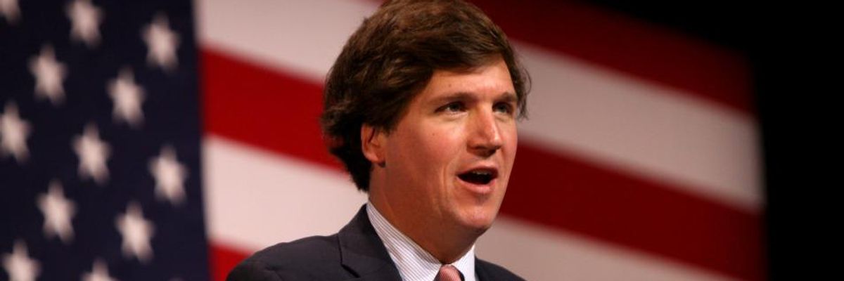 Colleagues Defend Tucker Carlson's 'Ideas'--That Iraqis Are 'Monkeys,' Child Rape Is 'Commitment to Love'