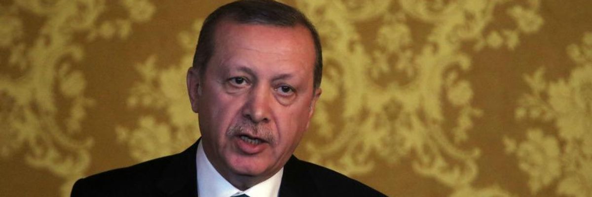 Turkish President Continues 'Vicious Campaign' Against Dissidents