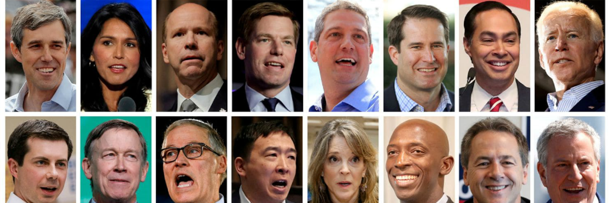 Time to Drop Out? Poll Shows 72% of Democratic Voters Think There Are Too Many Candidates Running for President