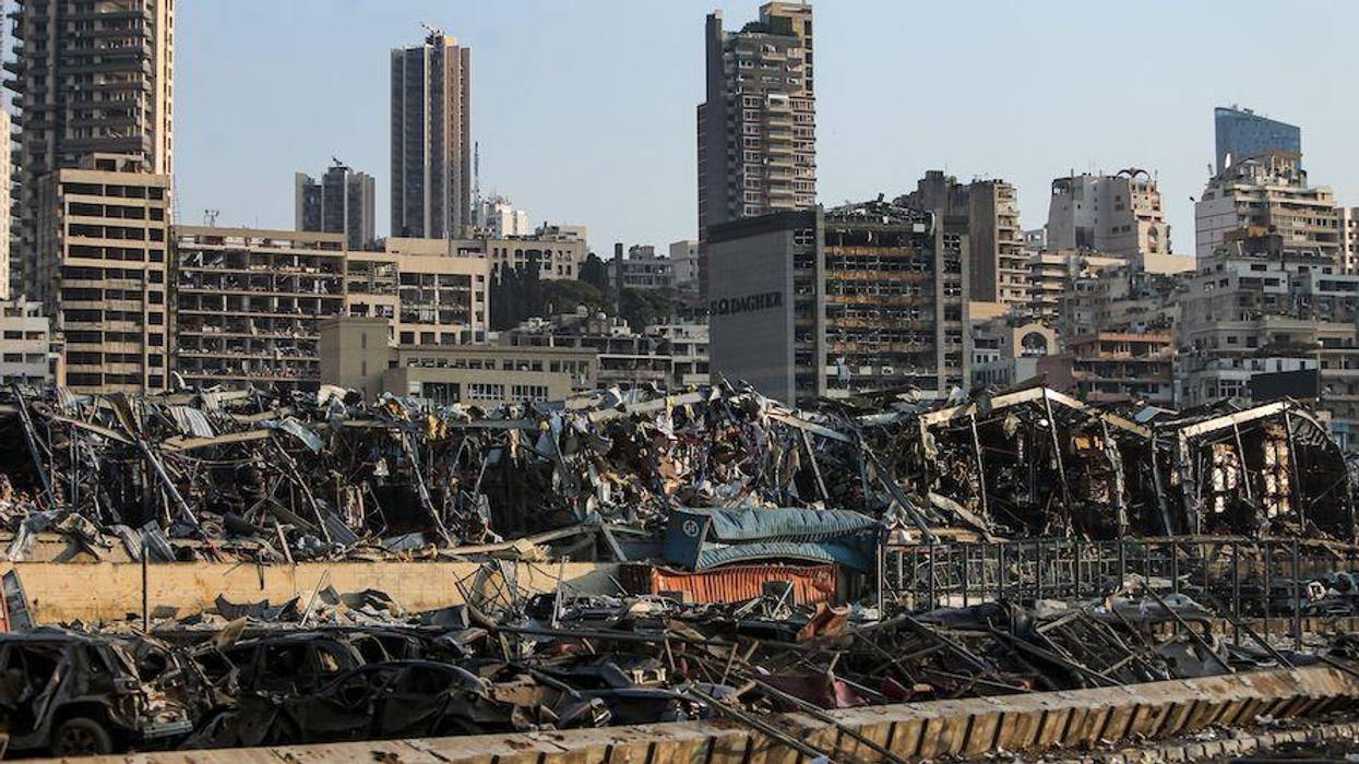 'Fully Destroyed': Massive Explosion at Port Rocks Beirut