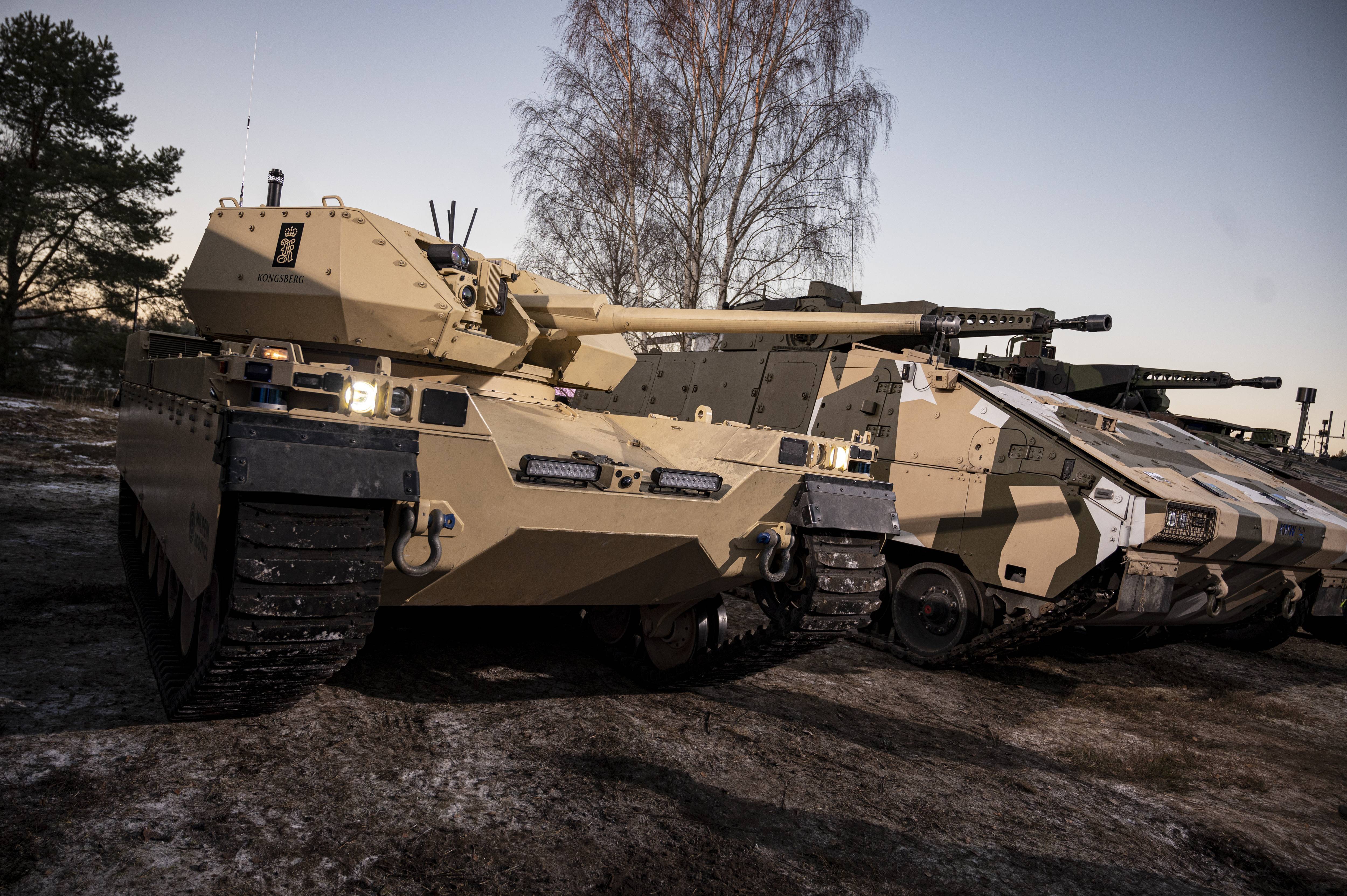 Type-X Robotic Combat Vehicle