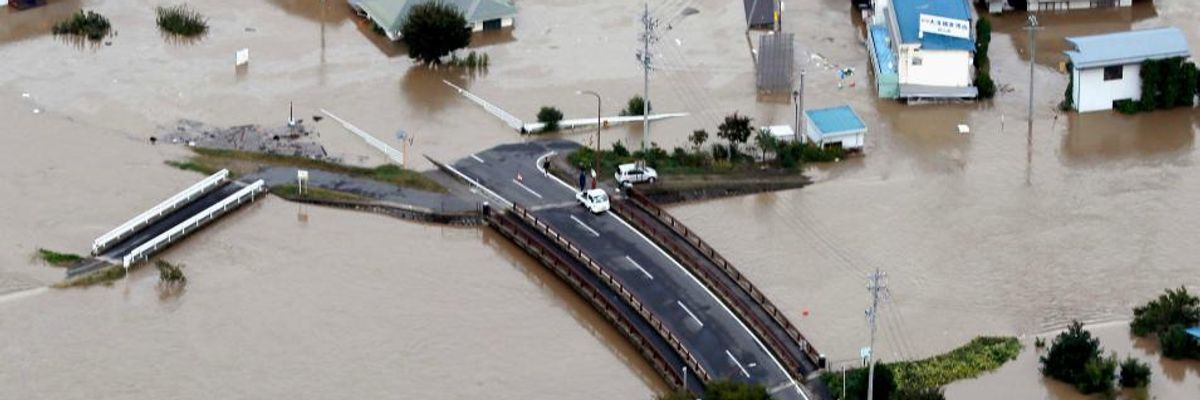 Rescue Operations Underway in Japan After Typhoon Hagibis Kills Dozens and Causes 'Immense Damage'