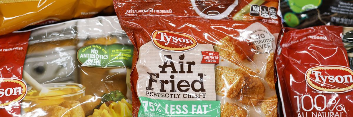 Tyson Foods frozen products
