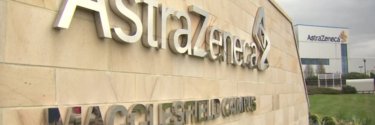 'Outrageous': Sanders Blasts AstraZeneca for Raising Drug Prices Despite $1.2 Billion From Taxpayers for Covid-19 Vaccine