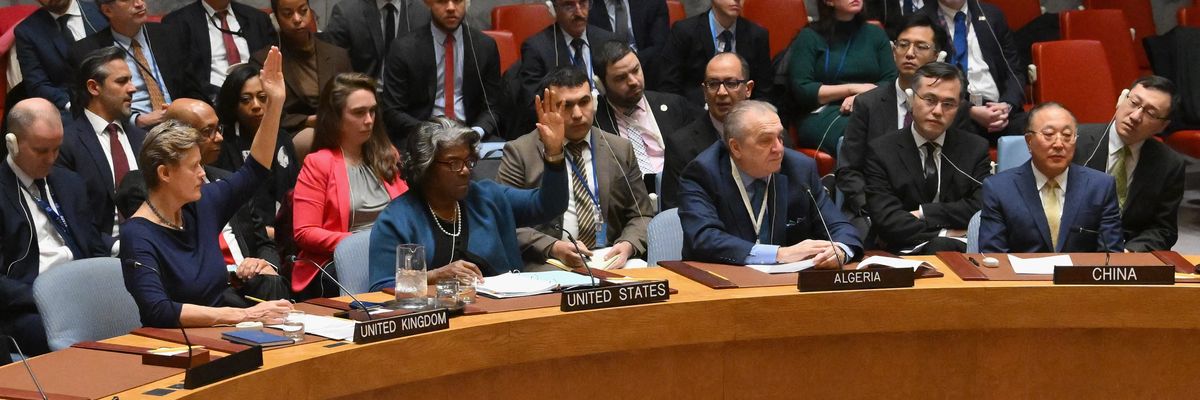 U.N. Security Council vote