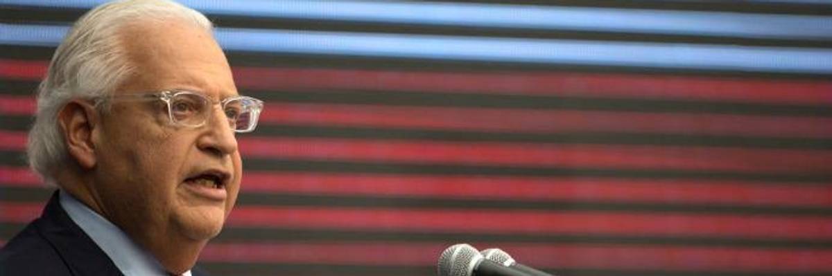 US Ambassador to Israel Tells Journalists Who Report Truth of Gaza Massacre: 'Keep Your Mouths Shut'