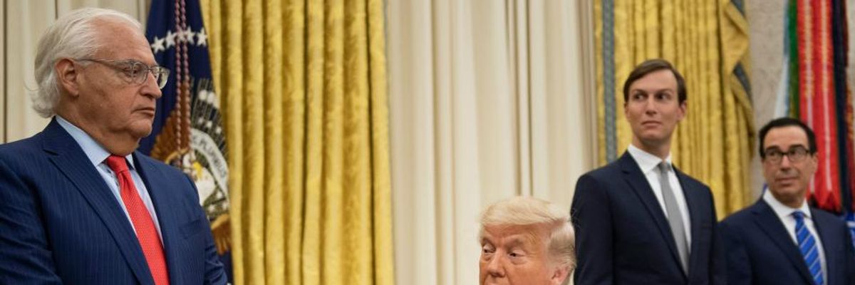 Critics Say Trump Push to Sell Fighter Jets and Armed Drones to Emirates Confirms US-Israel-UAE Deal 'Was Never About Peace'