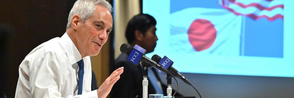 U.S. Ambassador to Japan Rahm Emanuel