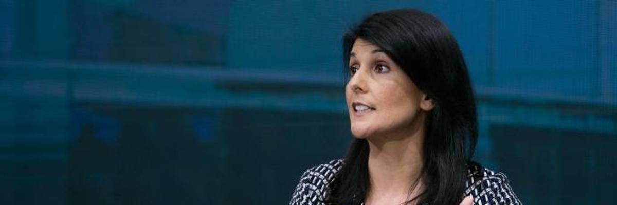 On Global Effort to Protect Migrants and Refugees, US Says, "We're Out!"