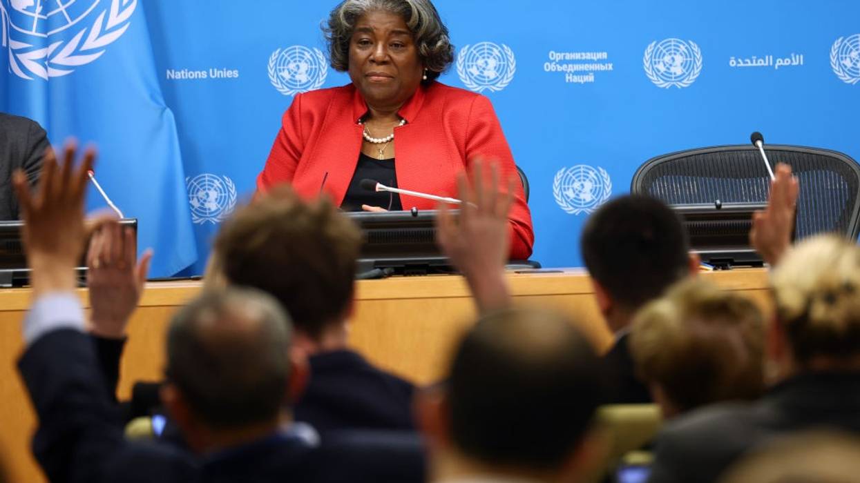 U.S. Ambassador To The United Nations Linda Thomas-Greenfield Holds Press Briefing