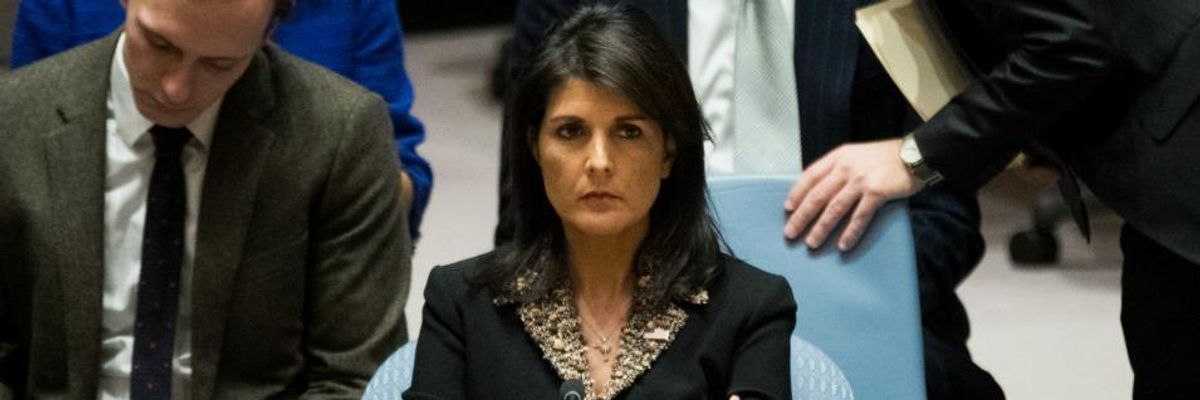 At United Nations, Trump's Attack on Palestinians Rebuffed by 128 Nations