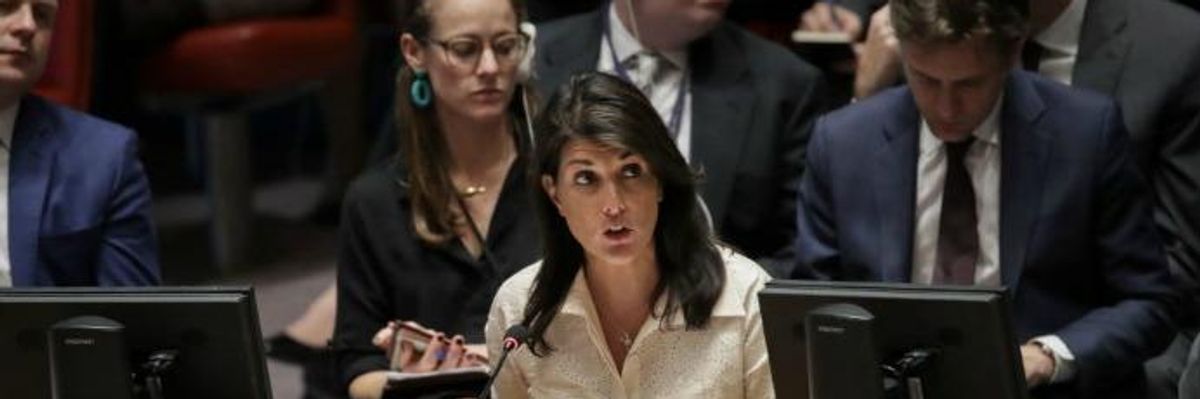 As World Condemns 'Appalling' Crimes, US Defends Israeli Massacre in Gaza and Blocks Call for UN Probe