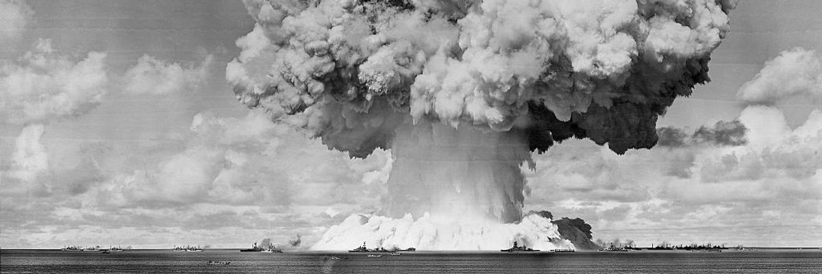 U.S. Atomic Bomb Test at Bikini Atoll in 1946