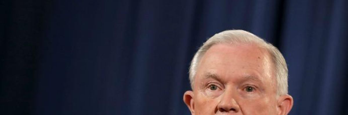 With Sessions Under Renewed Fire, Trump Claims 'Complete Power to Pardon'